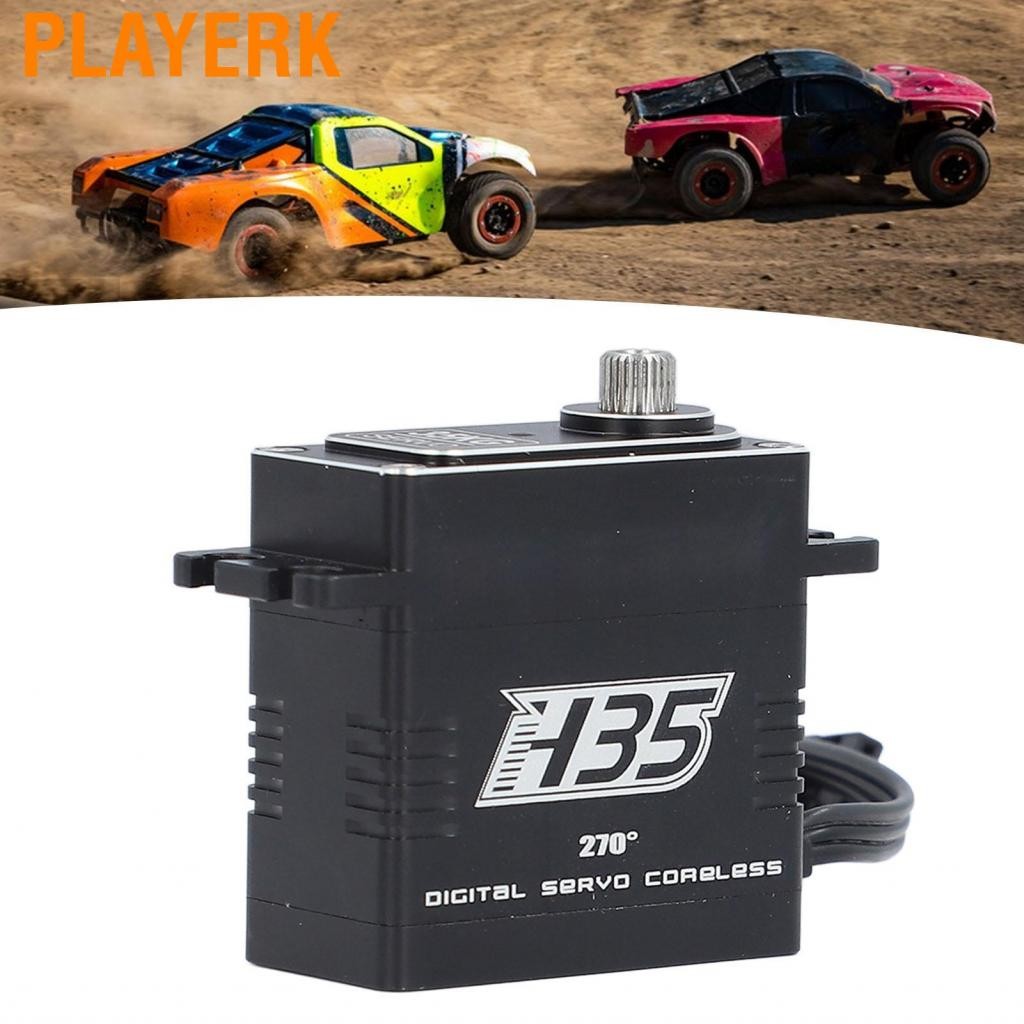 PlayerK ผู้เล่น Kingdom-th Digital Digital Servo Motor 35 กิโลกรัมการพิสูจน์น้ำเต็ม 270 องศา HV 8.4V