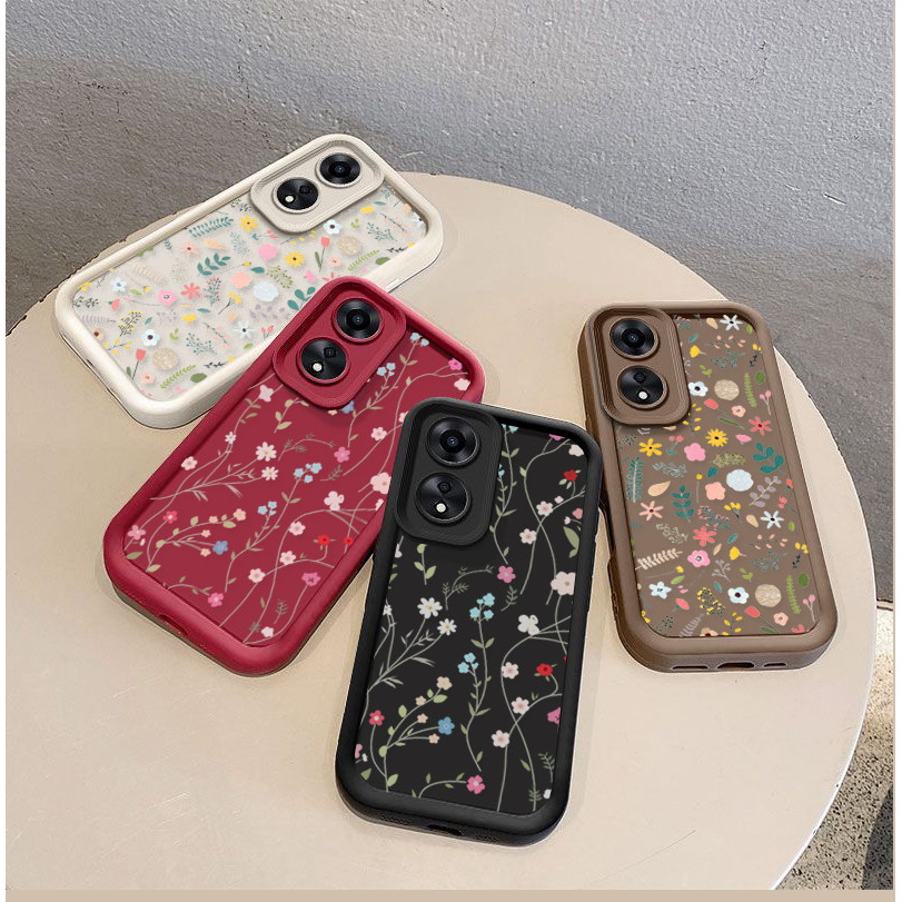 สําหรับ OPPO A60 A16 A54S A54 F9 F29 Fro 5G A3S A92 Realme C67 C15 C30 5 โทรศัพท์มือถือกรณีแฟชั่น Y2