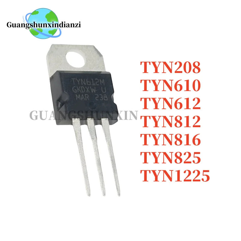 1-5PCS TYN208 TYN610 TYN612 TYN812 YN816 TYN825 TYN1225 TO-220 field-effect ทรานซิสเตอร์