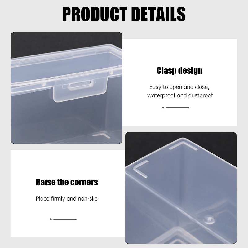 ✨กล่องแยกนามบัตร กล่องเก็บไพ่โป๊กเกอร์ กล่องเก็บบัตรประชาชน กล่องเก็บพลาสติก🍀 - รูปที่ 6