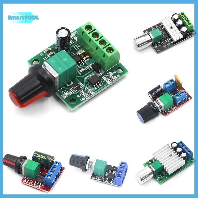 UTZN> PWM Motor Governor 2A 3A 5A 10A 90W ฟังก์ชั่นควบคุมความเร็ว 1803BK 1203BK ฟังก์ชั่นโมดูลปรับได้ใหม่