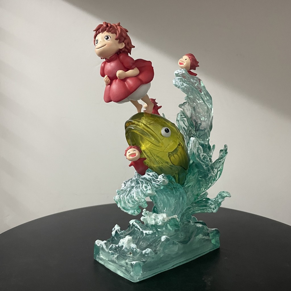 Ponyo บน Cliff GK รูปน่ารักอะนิเมะ Healing ของเล่นของขวัญ Featuring Goldfish Ponyo ตกแต่งสะสม ราคา ถูกที่สุด ดีลบีเคเค แกลเลอรีภาพที่ 3