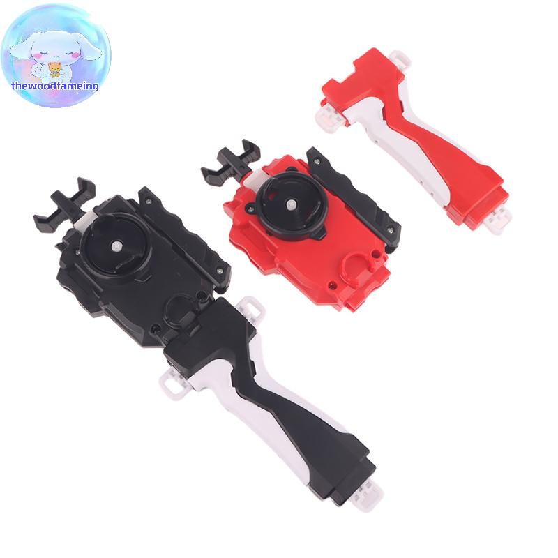 Thewoodfameing Beyblade Launcher หรือ Grip Combat Gyro Launcher Gyro ซ้ายและขวา Spin String Bey LR ห