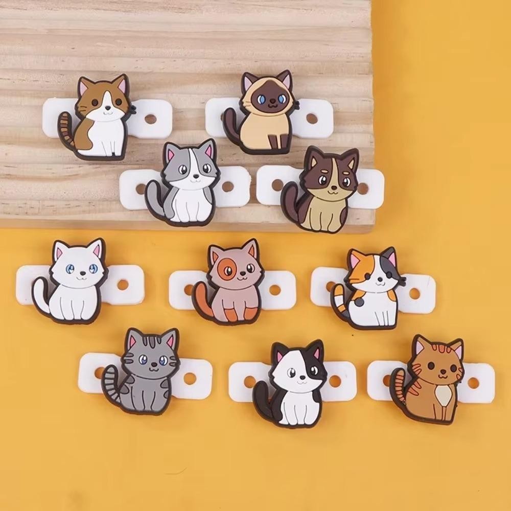 SIBAO Damper สำหรับแร็กเก็ตเทนนิส ออกแบบน่ารักเหมือนแมว มีความทนทานและทำจากซิลิโคน เพื่อลดการสั่นสะเทือน - รูปที่ 5