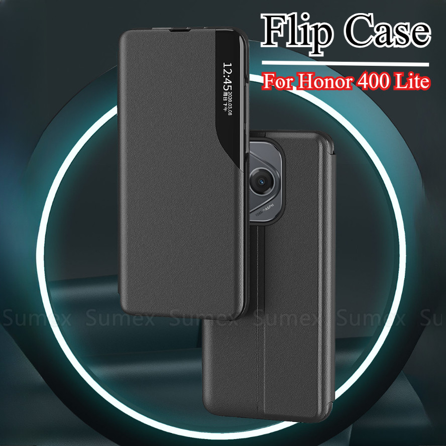 สําหรับ Honor 400 Lite Honor400 Pro 5G แฟชั่นหนังฝาครอบแม่เหล็กผู้ถือหนังสือกรณีกันกระแทกปลอกโทรศัพท