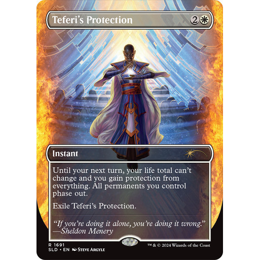 การ์ด EDH PlayTest - การป้องกันของ Teferris (สีขาว)