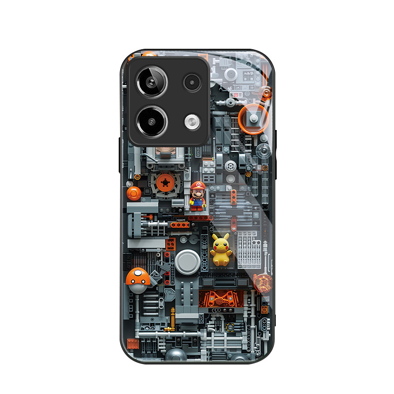 สําหรับ Xiaomi Redmi Note 13 5G (ไม่ใช่ 4G) , บล็อกตัวต่อ, บุคลิกภาพอินเทรนด์, เคสป้องกันโทรศัพท์ป้องกันการตก
