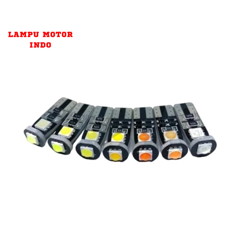 T10 Canbus 3 SMD LED Speedometer รถรถจักรยานยนต์ Cabin แผ่น LED T10 3 SMD Canbus