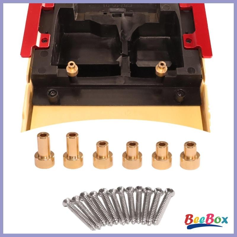 [Szgqmyyx2] 6 ชิ้น RC รถเชลล์เพิ่มความสูงคอลัมน์อุปกรณ์เสริม DIY สําหรับ LC79 MN82 1:12 รถ