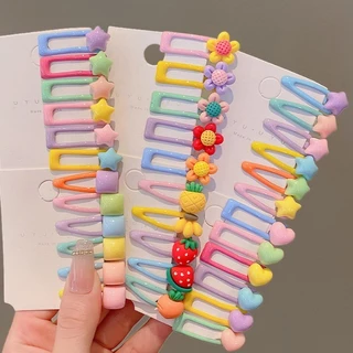 ชุดกิ๊บติดผมสําหรับเด็ก 12 ชิ้น แฟชั่นเกาหลี น่ารัก เครื่องประดับผม