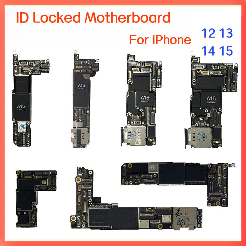ล็อค ID iCloud ของเมนบอร์ดสำหรับ 12 13 14 15 Pro Max ฝึกเปลี่ยนเมนบอร์ดทดสอบหน้าจอเปิดเครื่อง
