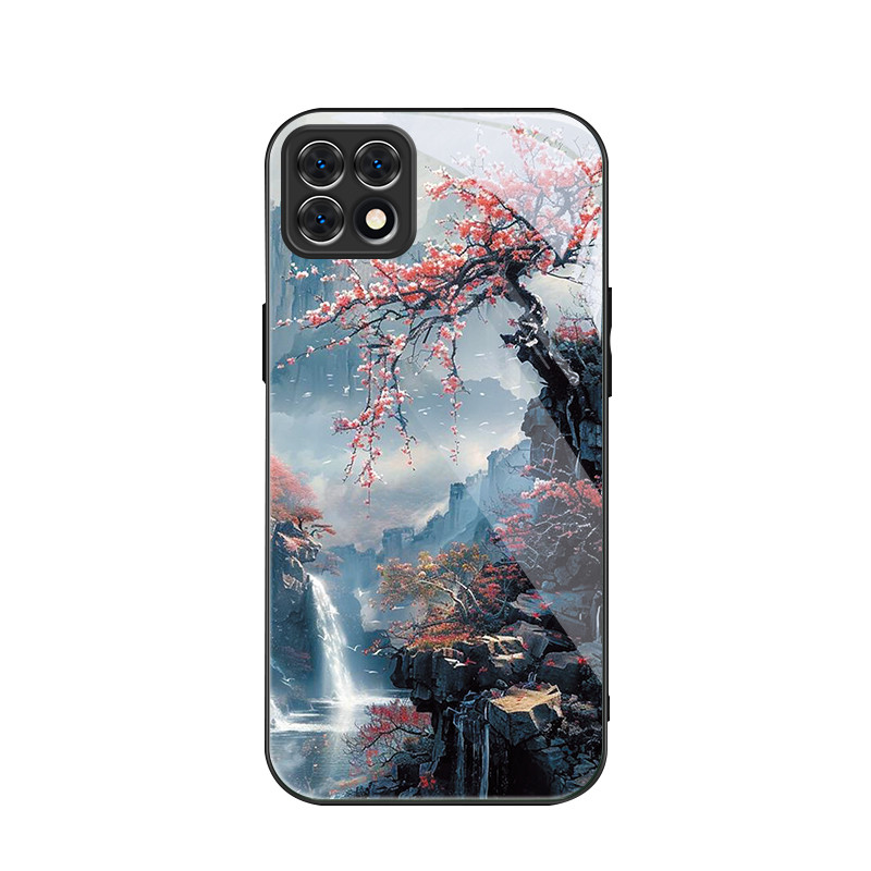 สําหรับ Samsung Galaxy A22 5GNot fit 4G ,ภาพวาดทิวทัศน์,บุคลิกภาพอินเทรนด์,เคสป้องกันโทรศัพท์ป้องกัน