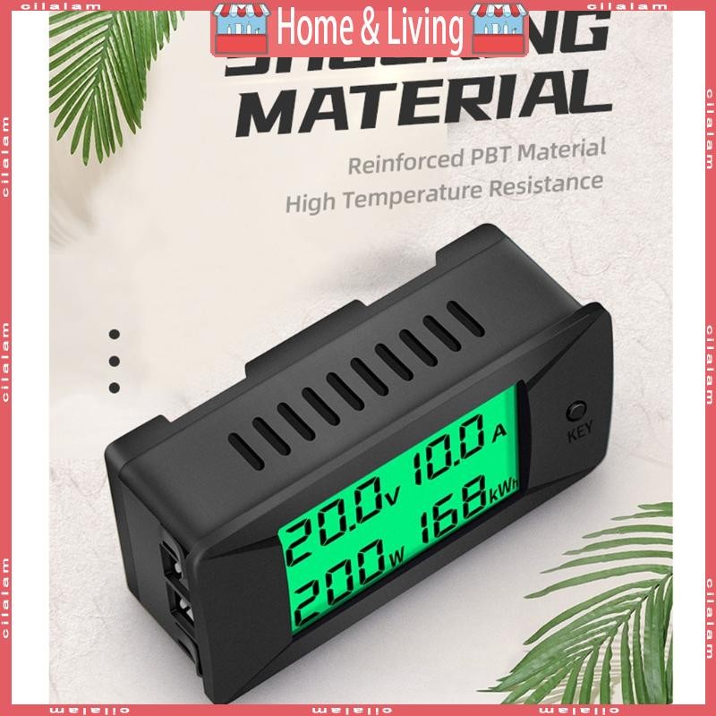 CI Hot สําหรับ DC 0-300V 0-300A จอแสดงผล LCD Digital Current แรงดันไฟฟ้า Energy Meter