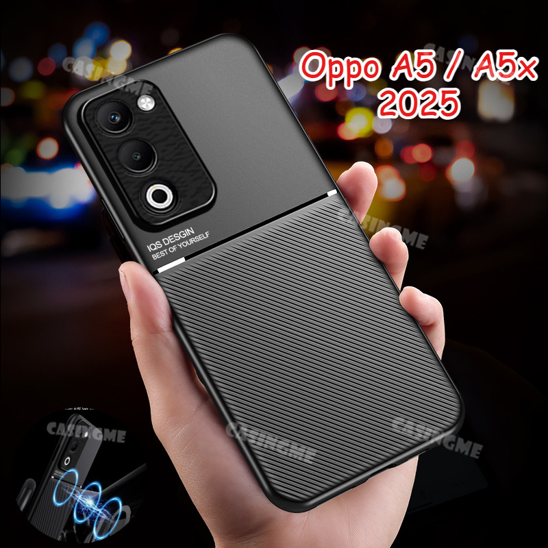 สําหรับOppo A5 4G 2025 หนังแม่เหล็กเคสโทรศัพท์สําหรับOppo a5x A5 A5Pro Oppo A 5 x OPPOA5x 5 Pro 4G 5