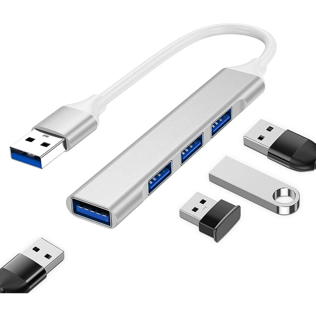 4 พอร์ต USB 3.0 HUB USB HUB Type c Splitter สําหรับอุปกรณ์เสริมคอมพิวเตอร์พีซี Multiport HUB พอร์ต USB