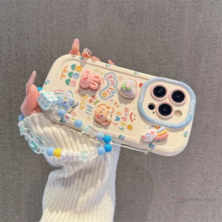 เคสไอโฟน ตุ๊กตา DIY สำหรับ IPhone 11 12 13 14 15 PRO MAX 14 15 Plus 15PRO 11PRO 13PRO 14PRO 12PRO 14Plus 15Plus PFK585