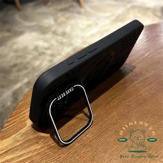 เปลือกระบายความร้อนแม่เหล็ก เคสโทรศัพท์ iphone16 Pro Max 15 14 13 12 11 ปลอกสําหรับเคส iPhone ซิลิโคนนุ่ม TPU กันกระแทก