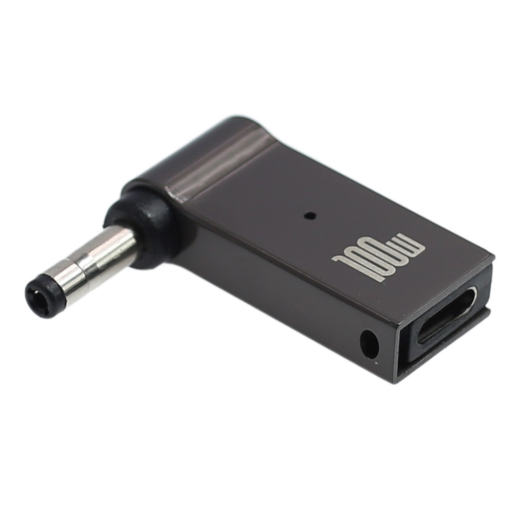 USB-C/Type-C ถึง 4.0 * 1.7/4.0 X1.7 อะแดปเตอร์ชาร์จ 100W เหมาะสําหรับ Lenovo Ideapad ความบันเทิงโน้ตบุ๊คคอมพิวเตอร์ Transformer 65W