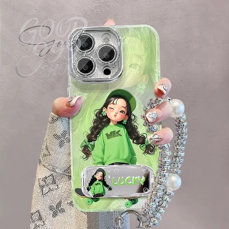 ขนนกสุดหรูตก แต่งกลิตเตอร์กันกระแทก Tpu อ่อน IPhone 11 15 12 7Plus 14 13 Pro Max XR 8 7 Plus X XS Max 16PROMAX IP15PLUS