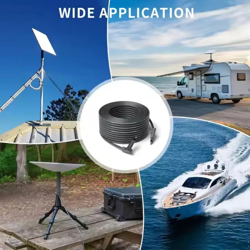สาย Starlink Gen2 6.6/33/75/150FT สําหรับ Starlink Satellite V2 สาย Starlink กันน้ํา ราคา ถูกที่สุด ดีลบีเคเค แกลเลอรีภาพที่ 5