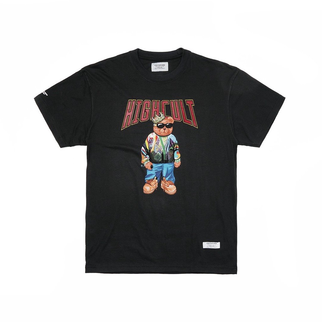 HIGH CULTURED Elegant Golden Age hype Xiong Songsan เสื้อยืดแขนสั้นผ้าฝ้ายแท้สําหรับผู้ชายและผู้หญิง