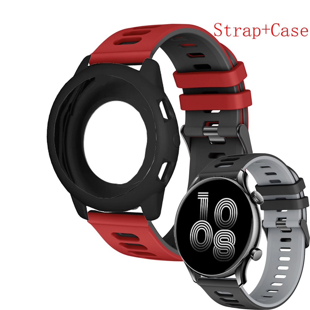 สาย เคส Aolon GTR3 Case สมาร์ทนาฬิกาป้องกันหน้าจอฝาครอบอุปกรณ์เสริมสําหรับ Aolon GTR 3 Band สายรัดข้อมือสร้อยข้อมือนาฬิกาอุปกรณ์เสริม