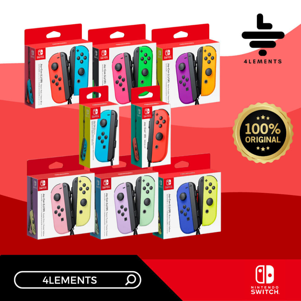 (พร้อมส่ง) SWITCH JOYCON CONTROLLER FOR NINTENDO (จอยสวิสต์ของแท้) (อุปกรณ์เสริมสวิสต์)