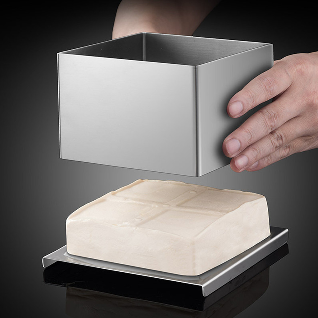 ถูกที่สุด Stainless Steel Tofu Food Cheese Presses Easy to Use Pressing Tofu Tool Tofu Cheese Food