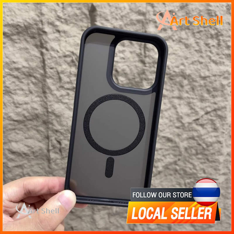 เคส แม่เหล็ก สำหรับ iPhone 16 15 15Pro 15Plus 15Promax 11 12 13 14 Pro Plus Promax 13Promax  กรณีป้องกันโทรศัพท์มือถือ