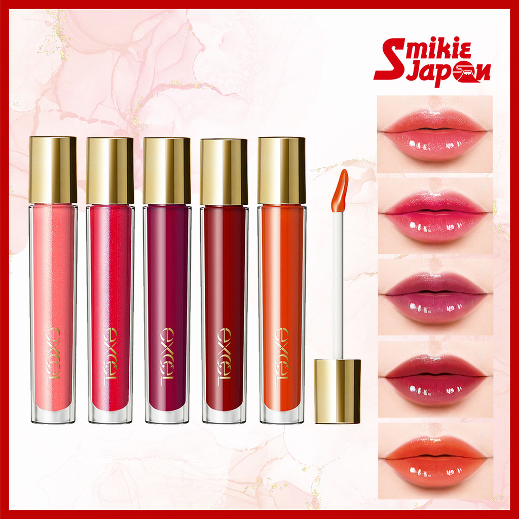 Excel Nuance Gloss Oil Tinted Lip Oil Gloss Lipgloss 2.7g Long-Lating Lipstick Direct From Japan