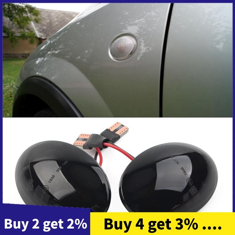 2 ชิ้นสีดําเลี้ยวสัญญาณไฟกระพริบโคมไฟรถ Fit สําหรับ Corsa B Corsa CF Combo B Combo C