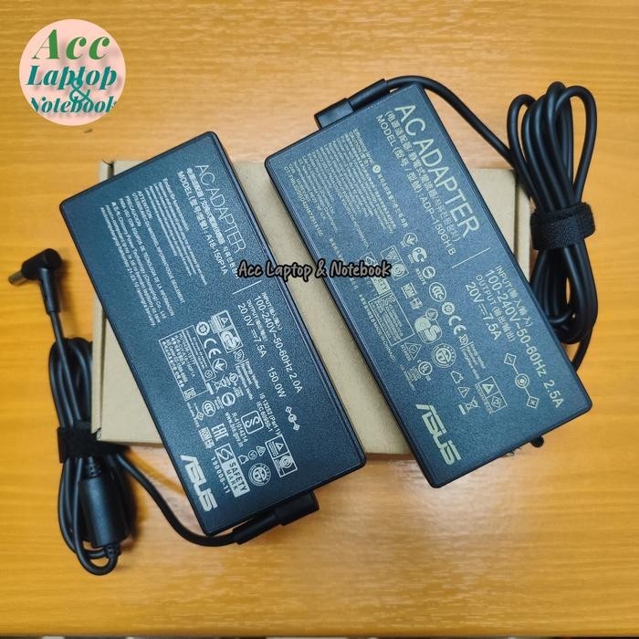 Asus A18-150P1A/ADP-150CH B 20V 7.5A Dc 6.0*3.7 มม.150W แล็ปท็อปอะแดปเตอร์ชาร์จ
