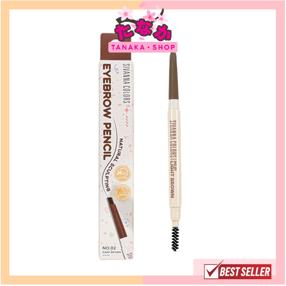 🔥แท้/ดีลสุดคุ้ม/ไลฟ์ทุกวัน🔥(1ชิ้น) HF935 Sivavna Natural Sculpting Eyebrow Pencil ดินสอเขียนคิ้ว (L)