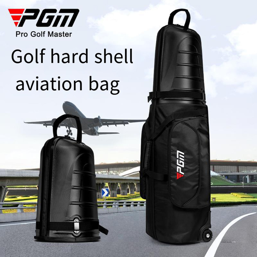 PGM Golf Aviation Bag Hard Shell Anti Collision Squeeze Aircraft Consignment ผู้ชายผู้หญิงเข็มขัด Roller Skating กระเป๋าเดินทาง HKB014