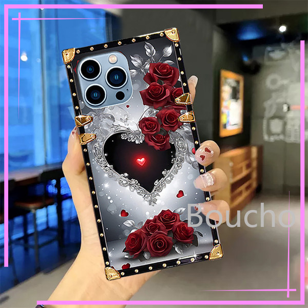 สําหรับ HuaWei Y7A Nova Y61 Y90 Y70 Plus Nova 11i 10Pro 9SE 9Pro 8SE 8Pro การ์ตูน Love Heart นุ่มกัน