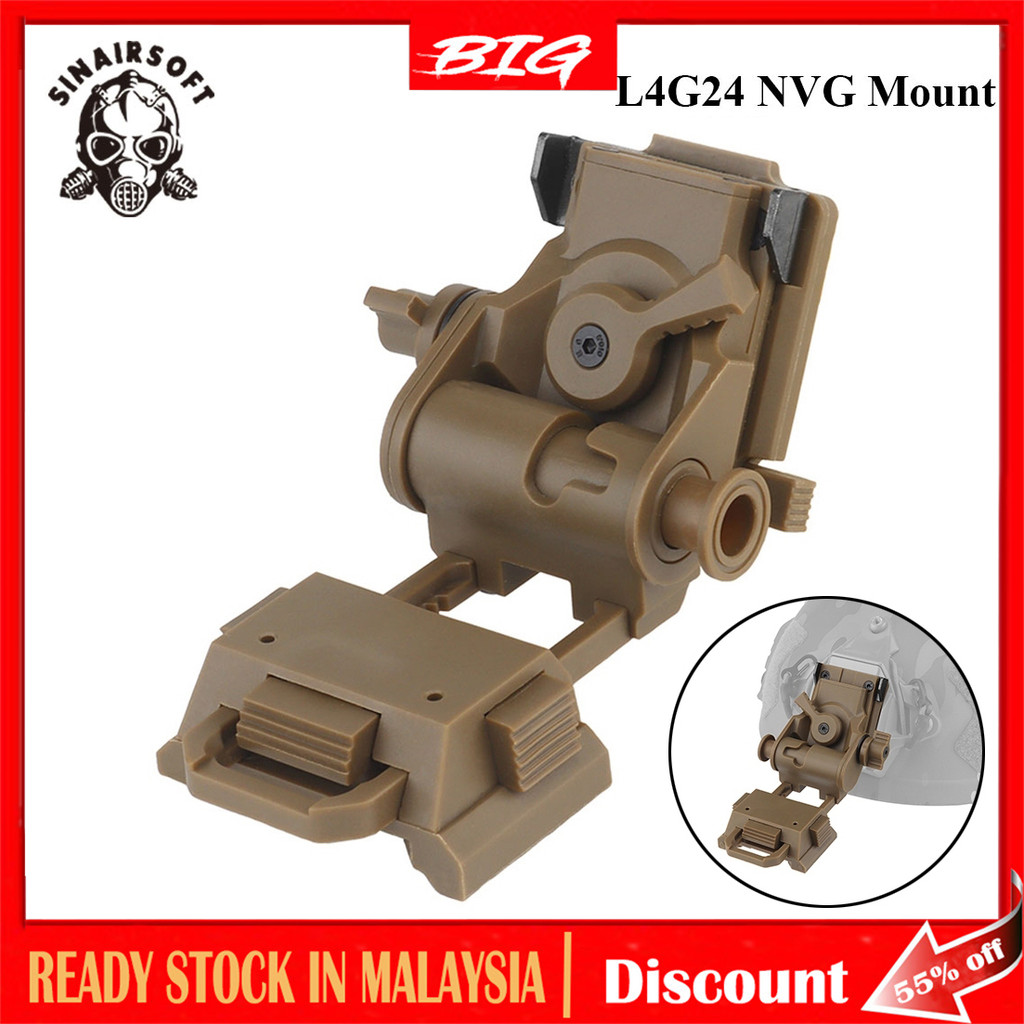 L4G24 NVG Mount Bracket Holder PVS15 PVS18 GPNVG18 Goggle Night Vision Stent ข้าม Fast OPS พับปรับ B