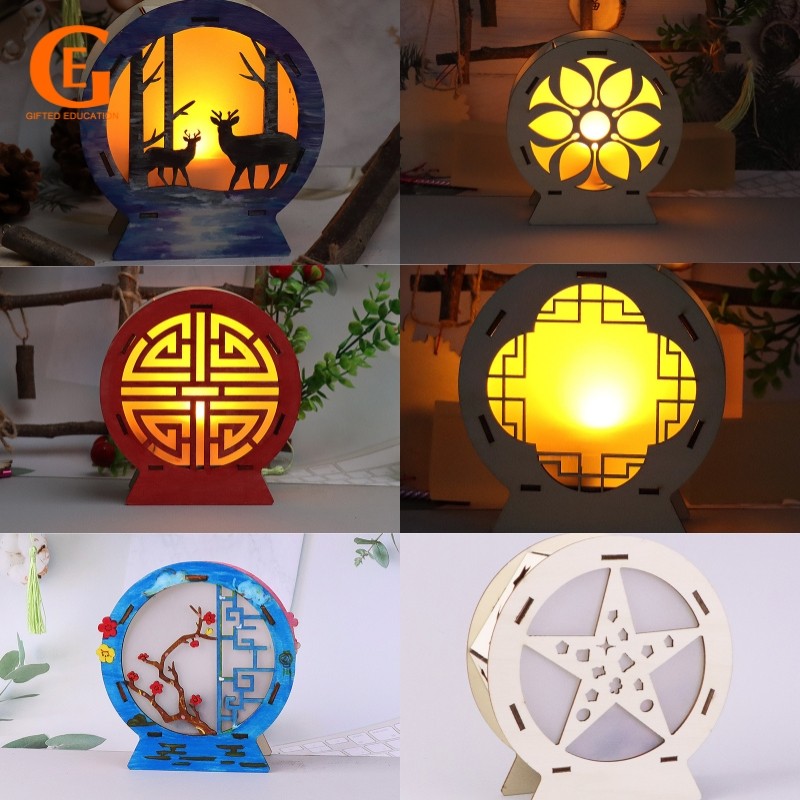 ของขวัญ EDUCATION เสียงควบคุม Night Light ตกแต่งบ้าน Handmade Intelligence วิทยาศาสตร์ของเล่น STEM เด็กโรงเรียนโครงการหัตถกรรมของขวัญ