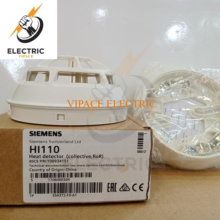 HEAT DETECTOR SIEMENS HI110 + ฐาน