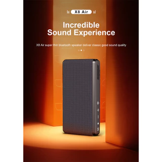 XDOBO X8 AIR 10W ลําโพงบลูทูธกลางแจ้งแบบพกพาน้ําหนักเบา TWS สเตอริโอซับวูฟเฟอร์กล่องเสียงรองรับ Type-c AUX