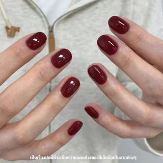 XEIJAYI 15มล--M083 น้ำยาทาเล็บสีแดงสไตล์เรโทร เงางาติดทนนาน เหมาะสำหรับงาน DIY ที่บ้านและร้านทำเล็บ