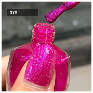 GUBQ น้ำยาทาเล็บ 45 สี ฤดูร้อน ใหม่ ไม่ต้องอบ สีมัน แฟลช แฟลช บลู เอนแชนเทรส ดาว ลูกศิษย์ สีม่วง คริสตัล ดูดทราย