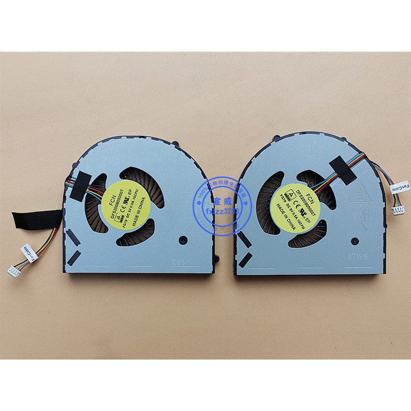 CPU GPU Cooler พัดลม/ฮีทซิงค์ DELL Alienware 2015 17 R1 R2 R3 P43F 09634N 9634N 0J62HM J62HM 5V 0.5A