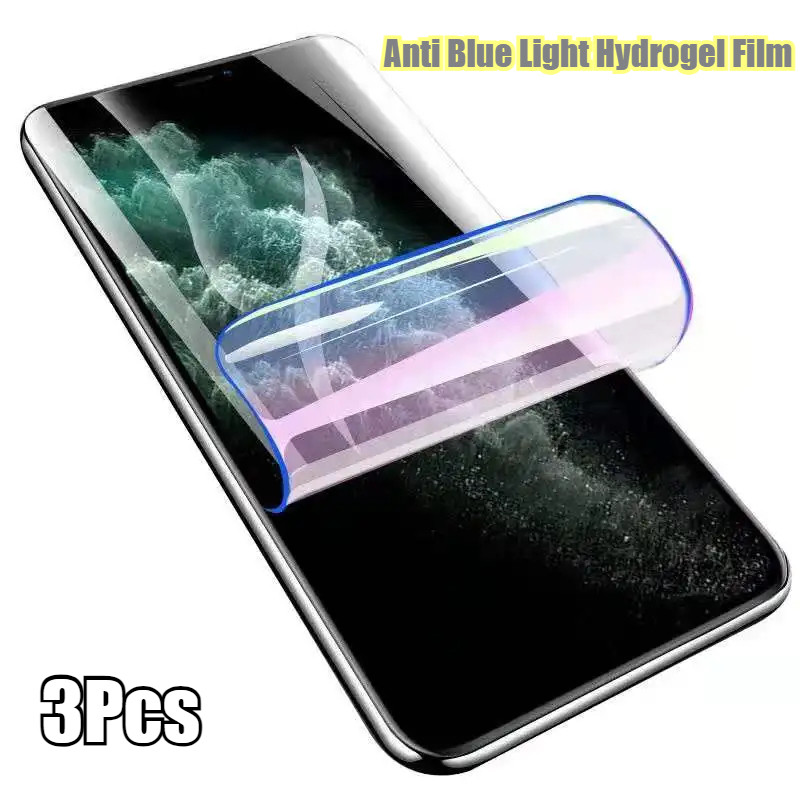 Meizu mblu22 Note22 Note21 Note16 3 ชิ้น 5000D Anti Blue Light Soft Hydrogel ฟิล์มสําหรับ Meizu mblu