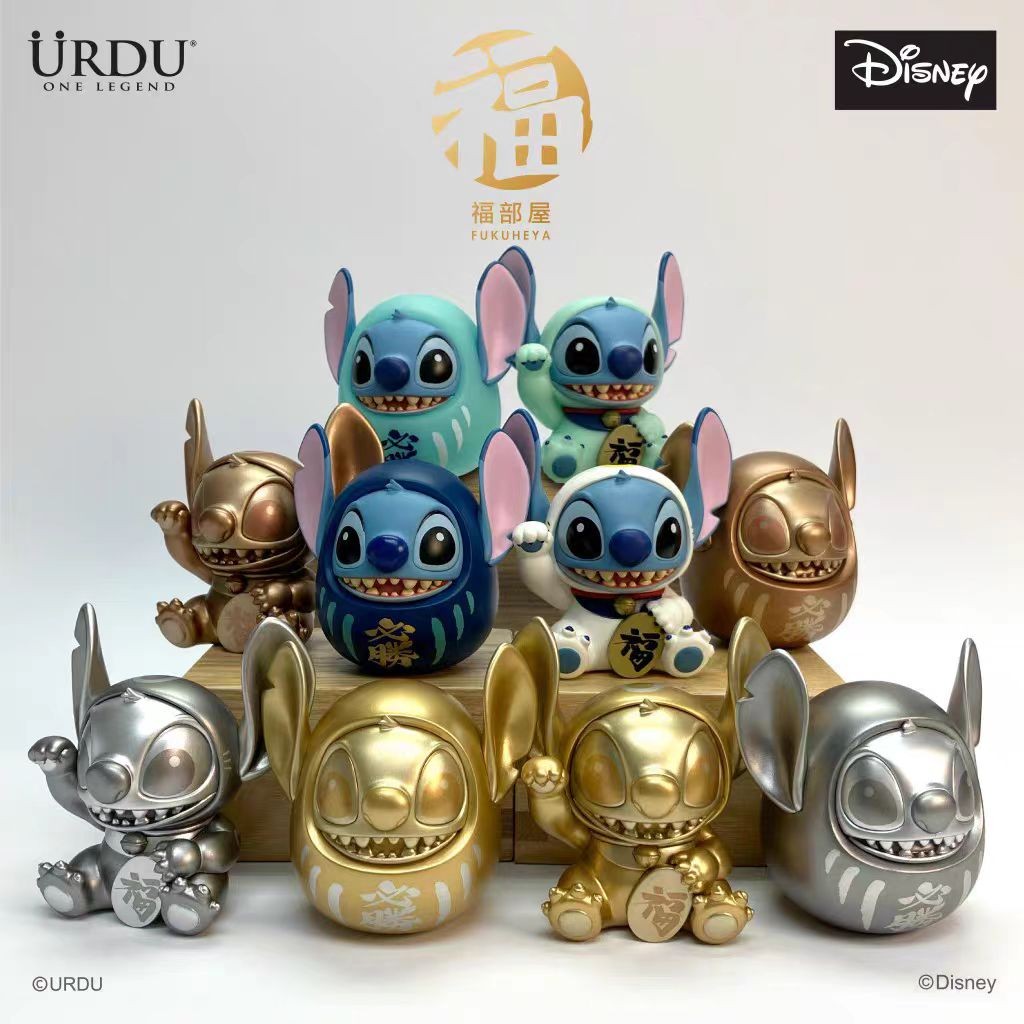 ZW [ของแท้] (หนึ่งประเภทหนึ่งกล่อง) URDU ฮ่องกงจํากัด Star Treasure Stitch Dharma Lucky Cat Series M