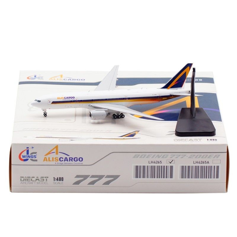 พร้อมส่ง เครื่องบิน JC Wings 1: 400 เครื่องบินรุ่นโลหะผสม Alice Airlines โบอิ้ง B777-200ER EI-GWB