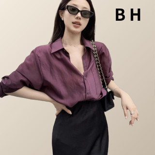 ข สไตล์เกาหลีผู้หญิงเสื้อลําลองหลวมแขนยาวคอปกโปโลป้องกันแสงแ…