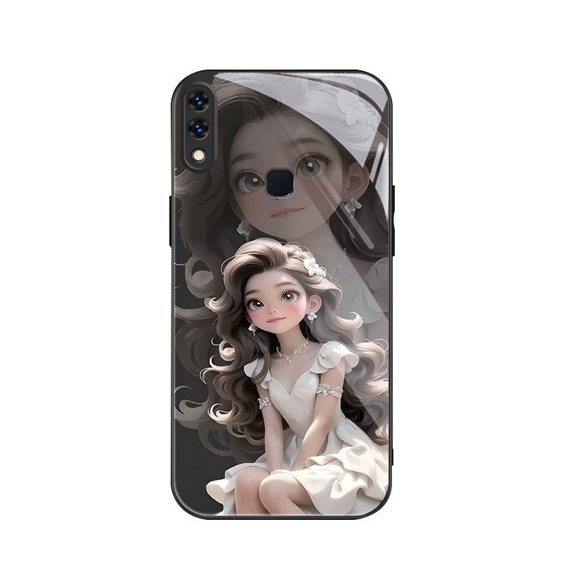 สําหรับ Vivo V11i& Vivo Z3& Vivo Z3i , สาวสวย, บุคลิกภาพอินเทรนด์, เคสป้องกันโทรศัพท์ป้องกันการตก