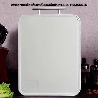 316 เขียงสแตนเลส ป้องกันโรคราน้ำค้างและต้านเชื้อแบคทีเรีย/ครัวเรือนตัดผักสองด้าน/เขียงครัวหนา เขียง พร้อม