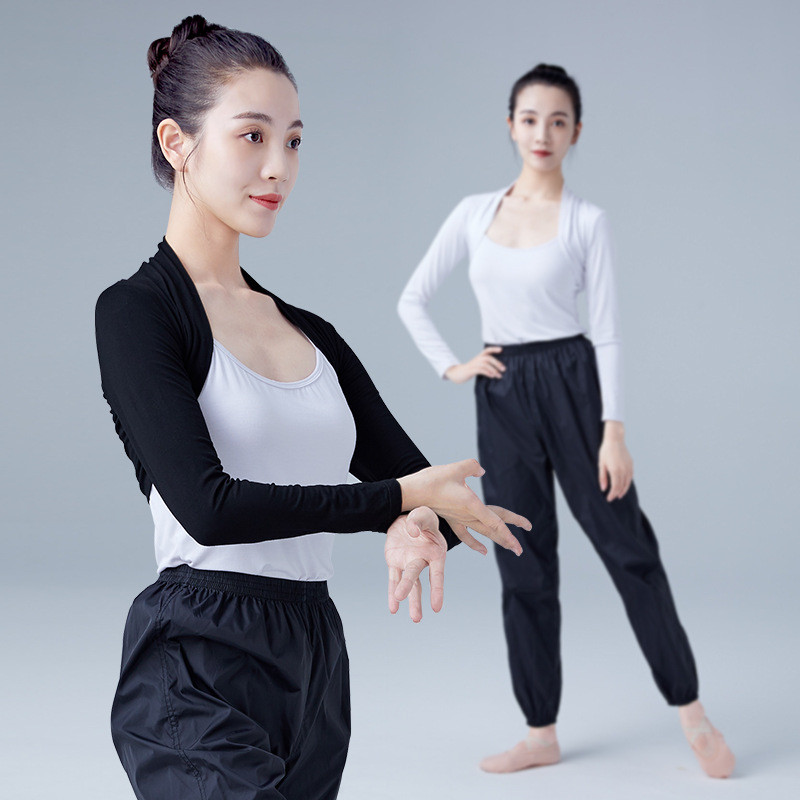 แขนยาวเต้นรำสำหรับผู้ใหญ่เสื้อผ้าอุ่น