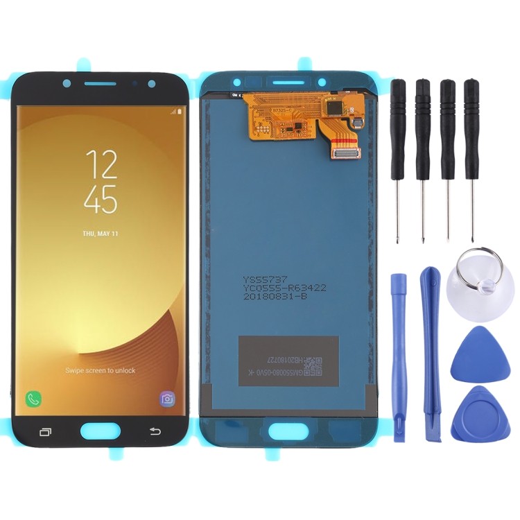 โรงงานขายตรงหน้าจอ TFT LCD สําหรับ Galaxy J7 , J730F/DS, J730FM/DS พร้อม Digitizer Full Assembly